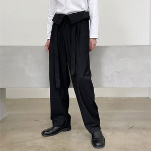 High-waisted Wide Loose Trousers