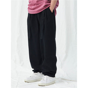 Black Straight Leg Lounge Pants