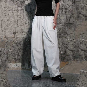 Loose Straight Leg Trousers