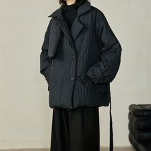 Load image into Gallery viewer, Winter Waist Cinched Warm Jacket
