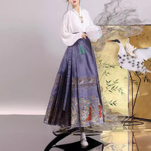 Load image into Gallery viewer, Embroidered Pattern Horse Face Skirt
