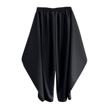 Load image into Gallery viewer, Black Tapered Cropped Straight Leg Casual Pants
