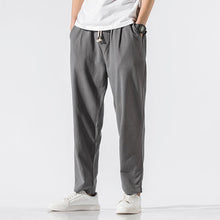 Load image into Gallery viewer, Cotton Linen Straight Casual Pants
