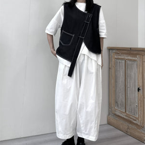 Irregular Loose Thin Vest