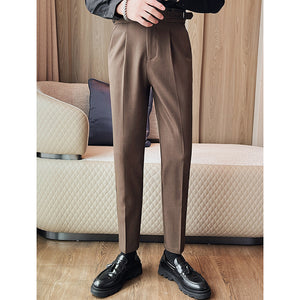 Naples Slim High Waist Suit Pants