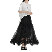 Load image into Gallery viewer, Multi-layered Mesh High Waist Skirt
