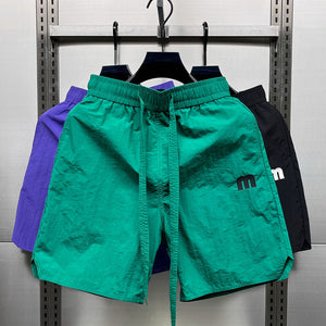 Thin Loose Solid Color Shorts