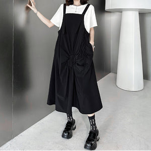 Casual Adjustable Strap Dress