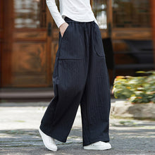 Load image into Gallery viewer, Plush And Thickened Casual Loose Straight Harem Pants
