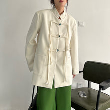 Load image into Gallery viewer, Solid Color Long Sleeve Blazer
