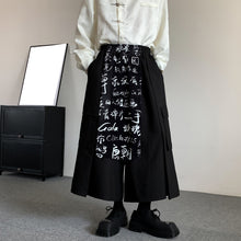 Load image into Gallery viewer, Wide Leg Pants Versatile Loose Nine-Point Pants
