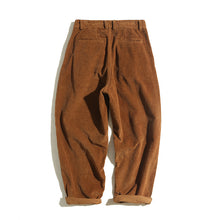 Load image into Gallery viewer, Retro Corduroy Straight-leg Casual Pants
