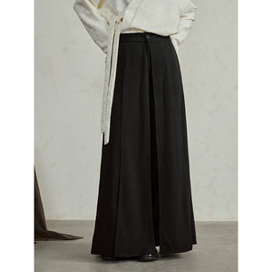 Multi-piece Flowing Draped Wide-leg Culottes