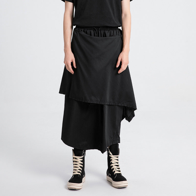 Irregular Layered Casual Samurai Hakama