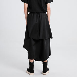 Irregular Layered Casual Samurai Hakama