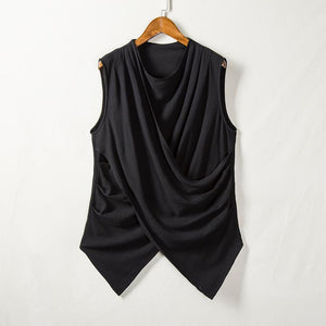 Summer Cotton Linen Sleeveless Vest