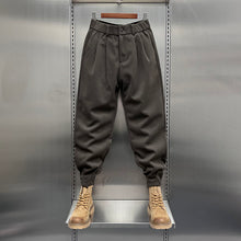 Load image into Gallery viewer, Winter Zippered Woolen Casual Trousers
