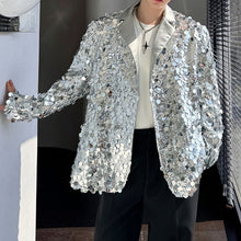 Load image into Gallery viewer, Stage Performance Sequin Design Blazer
