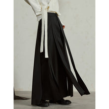 Load image into Gallery viewer, Multi-piece Flowing Draped Wide-leg Culottes
