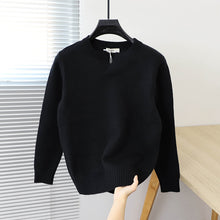 Load image into Gallery viewer, Solid Color Small V-neck Sweater
