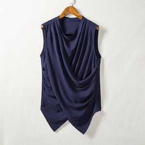 Summer Cotton Linen Sleeveless Vest