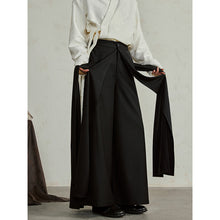 Load image into Gallery viewer, Multi-piece Flowing Draped Wide-leg Culottes
