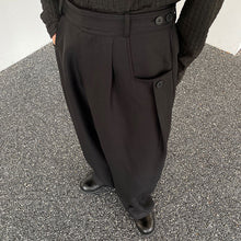 Load image into Gallery viewer, Straight Loose Drape Wide-leg Pants
