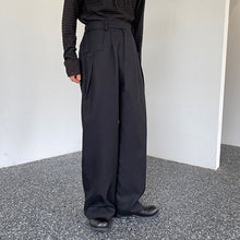 Load image into Gallery viewer, Straight Loose Drape Wide-leg Pants
