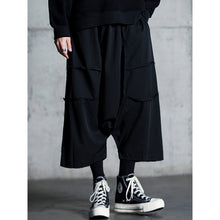 Load image into Gallery viewer, Stitched Raw Edge Wide Leg Low Rise Pants
