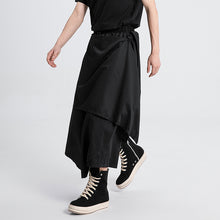 Load image into Gallery viewer, Irregular Layered Casual Samurai Hakama
