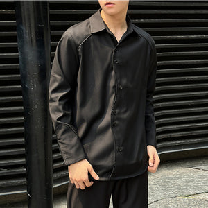 Black Casual Loose Shirt