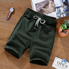 Load image into Gallery viewer, Casual Loose Cotton And Linen Shorts
