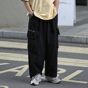 Retro Casual Cargo Pants