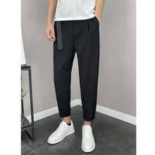 Load image into Gallery viewer, Striped Casual Loose Drape Pants
