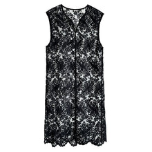 Load image into Gallery viewer, Jacquard Hollow Vest Dress
