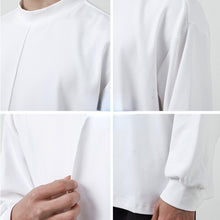 Load image into Gallery viewer, Half Turtleneck Solid Long Sleeve T-shirt
