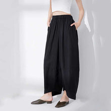 Load image into Gallery viewer, Casual Elastic High Waist Wide Leg Pants
