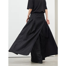 Load image into Gallery viewer, Black Irregular Multi Piece Wide Leg Pants
