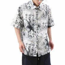 Load image into Gallery viewer, Printed Loose Casual Thin Short-sleeved Shirt
