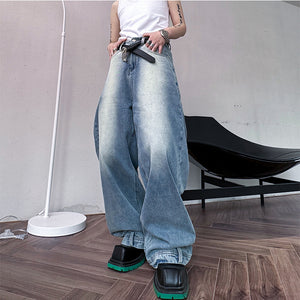 Vintage Straight Wide Leg Jeans