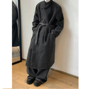 Loose Thickened Windbreaker Coat