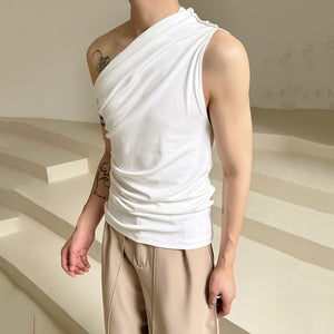 Off-shoulder Slim Fit Vest