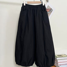 Load image into Gallery viewer, Elastic Waist Bloomers Wide Leg Cotton Trousers
