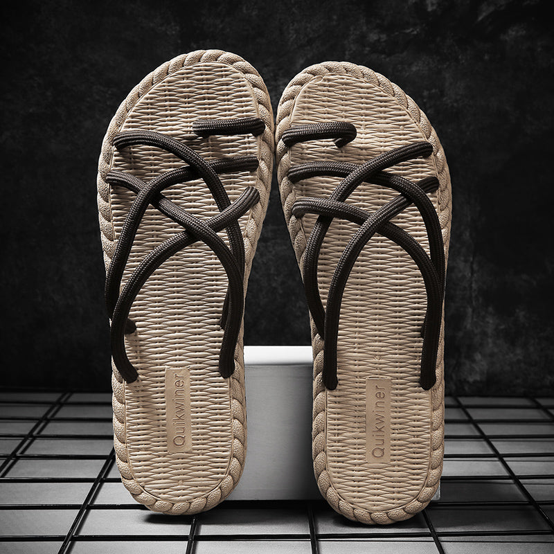 Woven Flip Flops