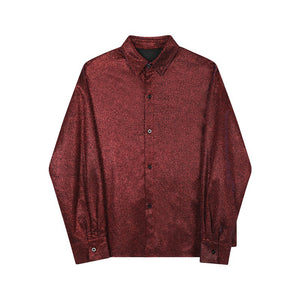 Polarized Bright Red Long-sleeved Shirt