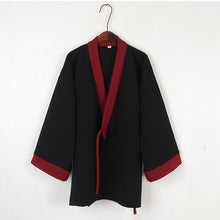 Load image into Gallery viewer, Color Block Cotton Hanfu Thickened Home Himono Zen Clothes
