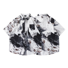 Load image into Gallery viewer, Retro Ink Painting Short-sleeved Shirt
