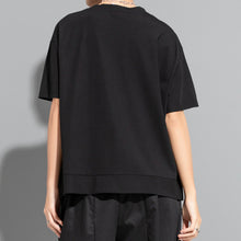 Load image into Gallery viewer, Summer Irregular Zipper T-shirt
