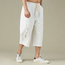 Load image into Gallery viewer, Thin Lantern Casual Cropped Trousers
