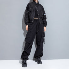 Load image into Gallery viewer, Casual High Waisted Loose Wide Leg Pants
